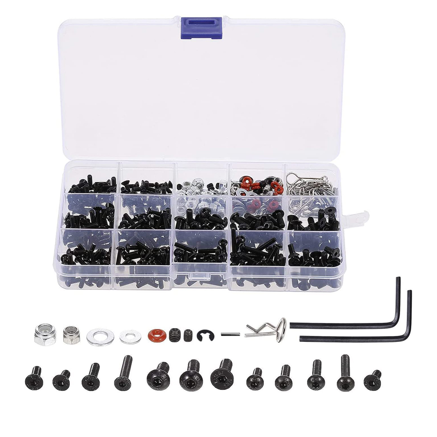 522PCS  Universal RC Screw Kit - Fpv Drone Tool Kit 评论和价格
