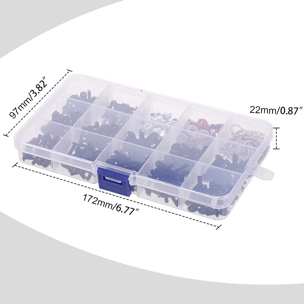 522PCS  Universal RC Screw Kit - Fpv Drone Tool Kit 评论和价格